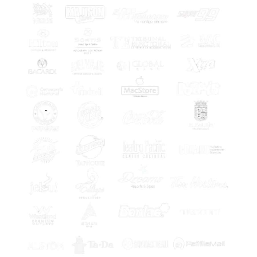 Marcas con las que he colaborado